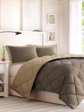 Madison Park Down Alternative Comforter Set Full Queen Reversible 675716456009